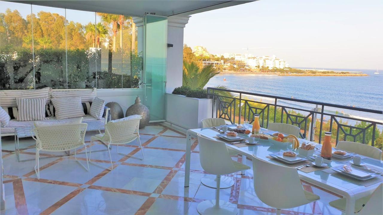 Luxury Apartment Frontal Beach In Doncella Beach Estepona Ngoại thất bức ảnh