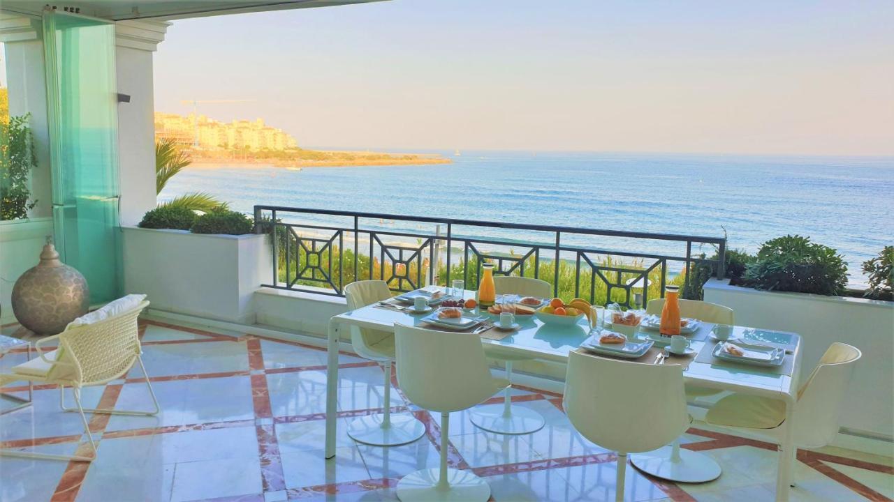 Luxury Apartment Frontal Beach In Doncella Beach Estepona Ngoại thất bức ảnh